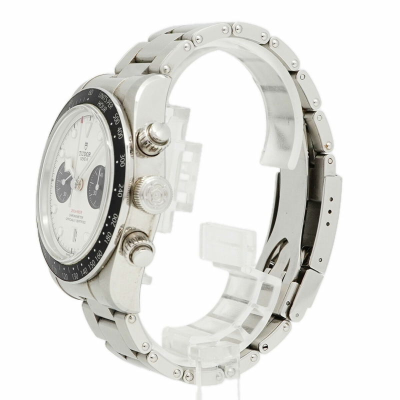 帝舵碧灣計時腕錶 79360N 銀色錶盤男士腕錶-1