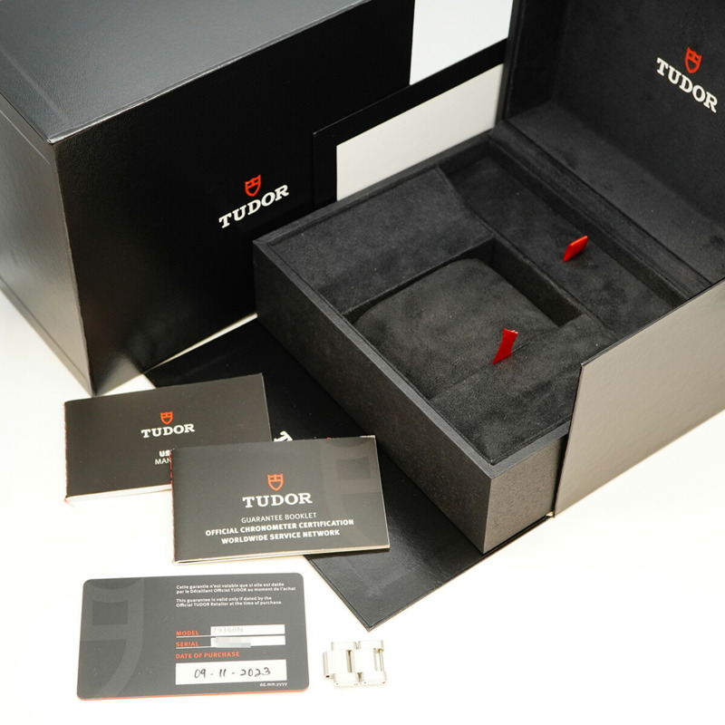 帝舵碧灣計時腕錶 79360N 銀色錶盤男士腕錶-9