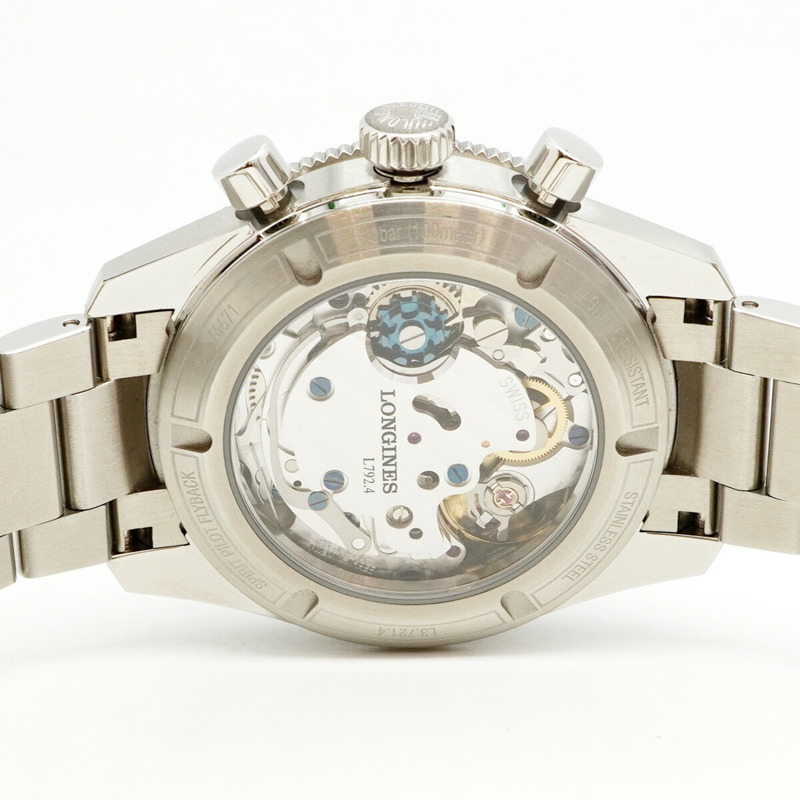 浪琴表 Spirit Pilot L3.721.4.53.6 黑色錶盤男士腕錶-4