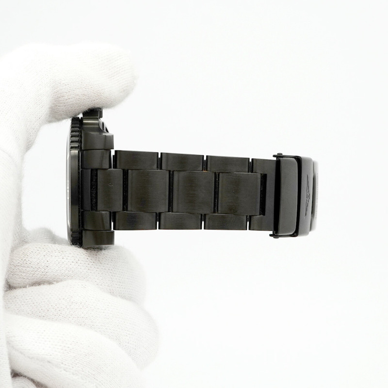 浪琴錶 HydroConquest L3.742.2 黑色錶盤男士腕錶-5