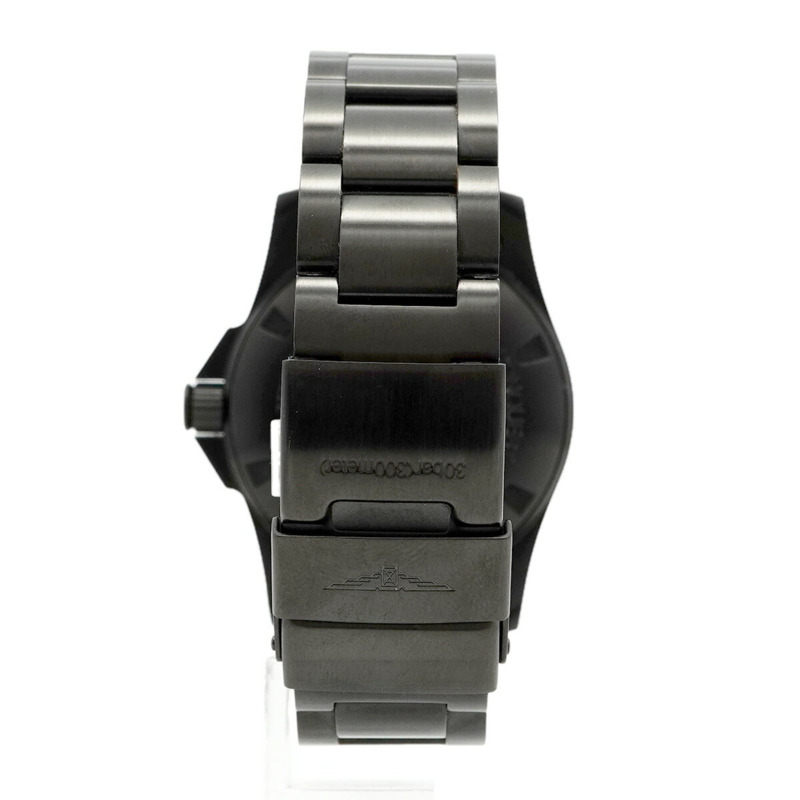 浪琴錶 HydroConquest L3.742.2 黑色錶盤男士腕錶-6