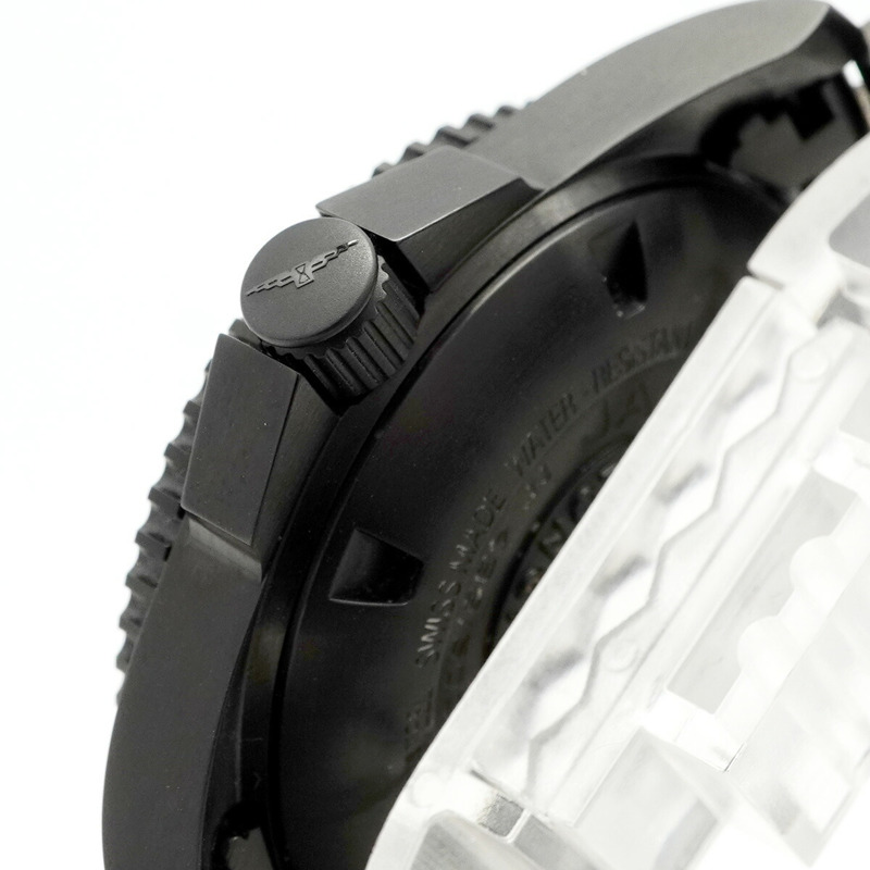 浪琴錶 HydroConquest L3.742.2 黑色錶盤男士腕錶-7