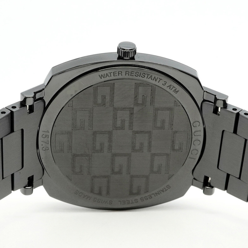 Gucci Grip YA157429 黑色錶盤男錶-4