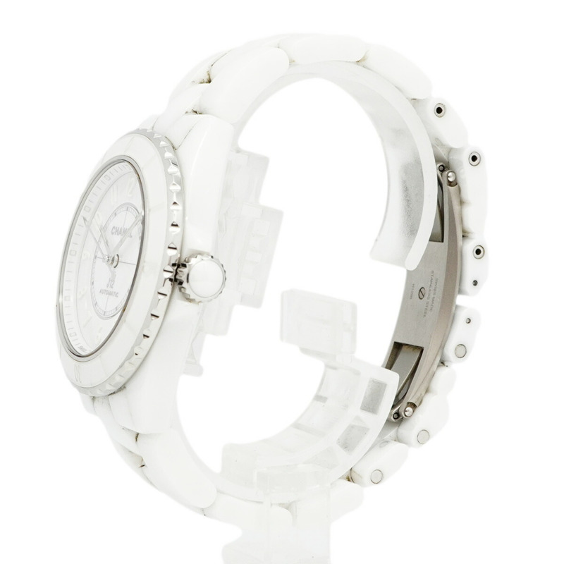 香奈兒 J12 幻影 H6186 白色錶盤男士腕錶-1