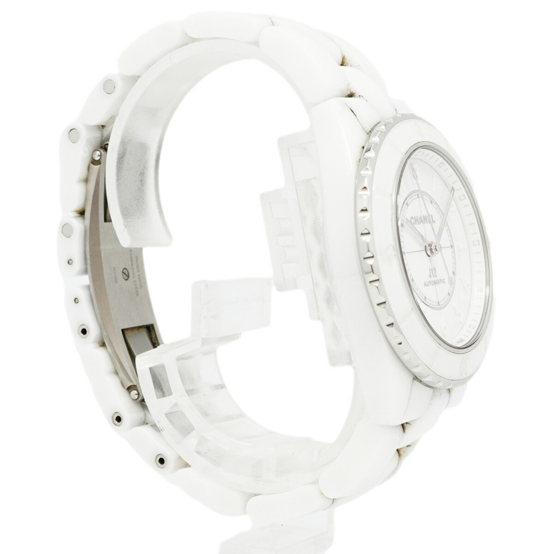香奈兒 J12 幻影 H6186 白色錶盤男士腕錶-2