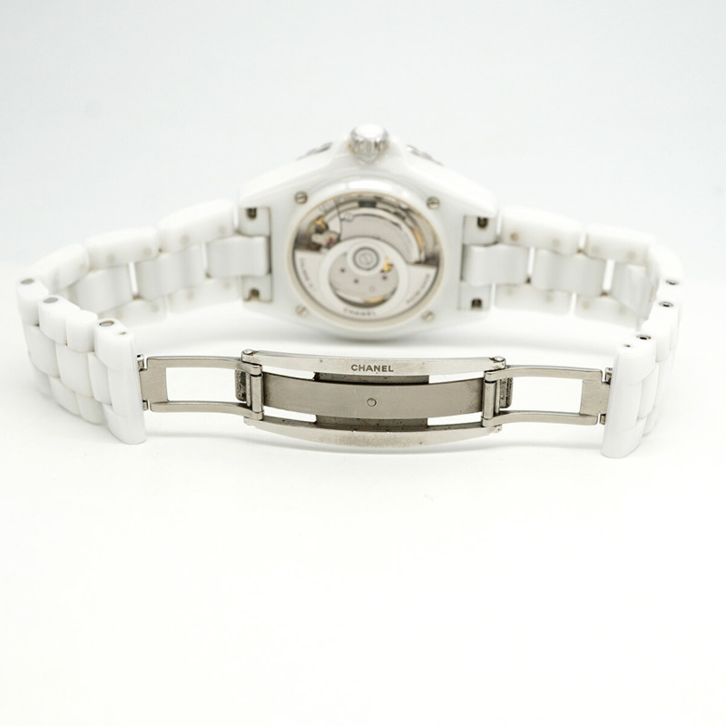 香奈兒 J12 幻影 H6186 白色錶盤男士腕錶-3
