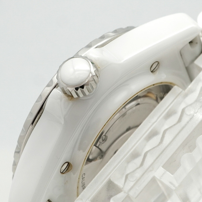 香奈兒 J12 幻影 H6186 白色錶盤男士腕錶-8