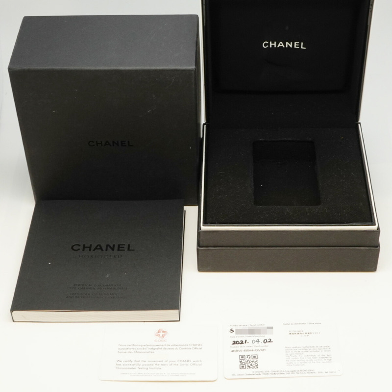 香奈兒 J12 幻影 H6186 白色錶盤男士腕錶-9