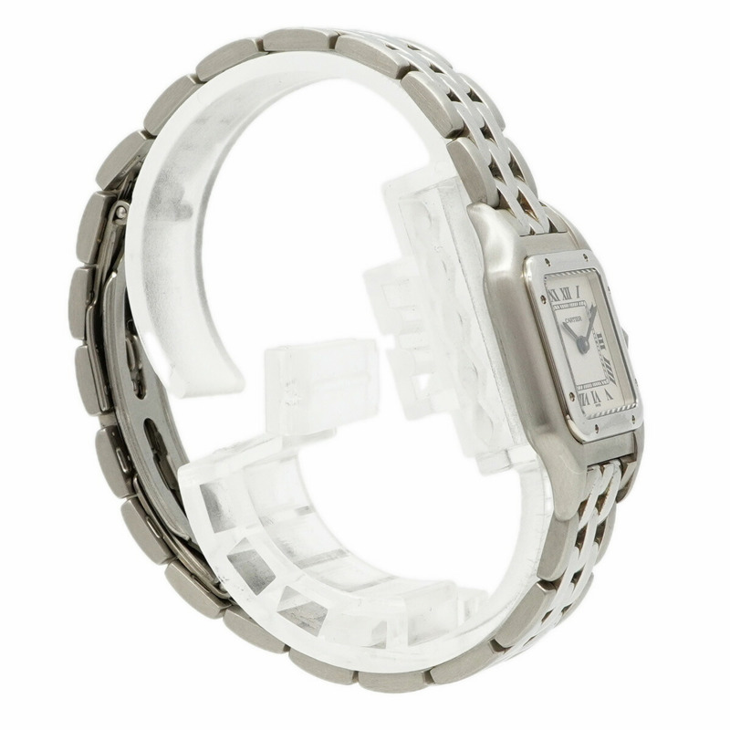 卡地亞 Panthère SM W25033P5 象牙色錶盤女士腕錶-2