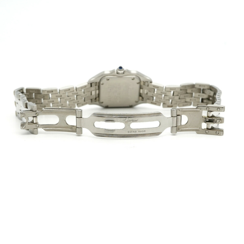 卡地亞 Panthère SM W25033P5 象牙色錶盤女士腕錶-3