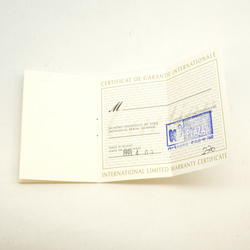 卡地亞 Panthère SM W25033P5 象牙色錶盤女士腕錶-8