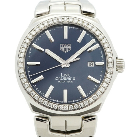 TAG Heuer Link WBC2113 藍色錶盤男士腕錶