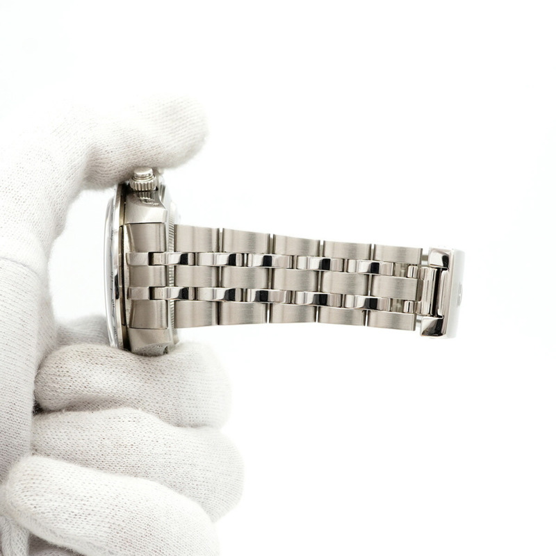 帝舵 Chronotime Tiger 79280 白色錶盤男士腕錶-5