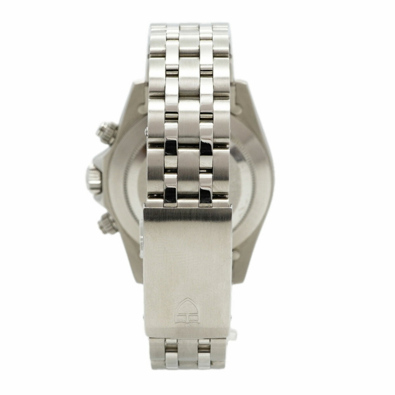 帝舵 Chronotime Tiger 79280 白色錶盤男士腕錶-7