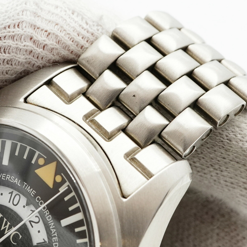 IWC 沙夫豪森飛行員手錶 Flieger UTC IW325102 黑色錶盤 男錶-6