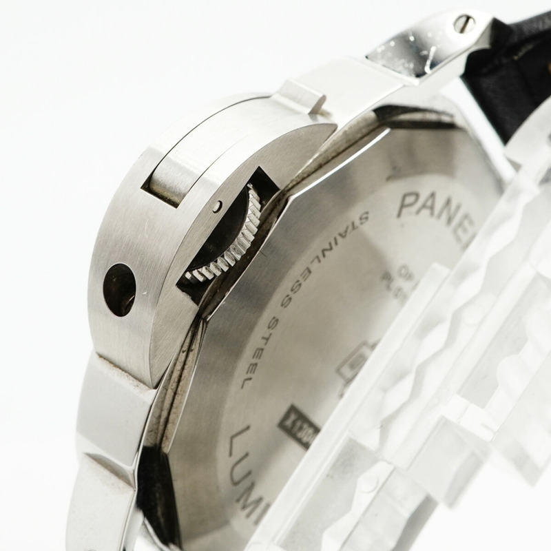 沛納海 Luminor PAM01084 黑色錶盤男士腕錶-7