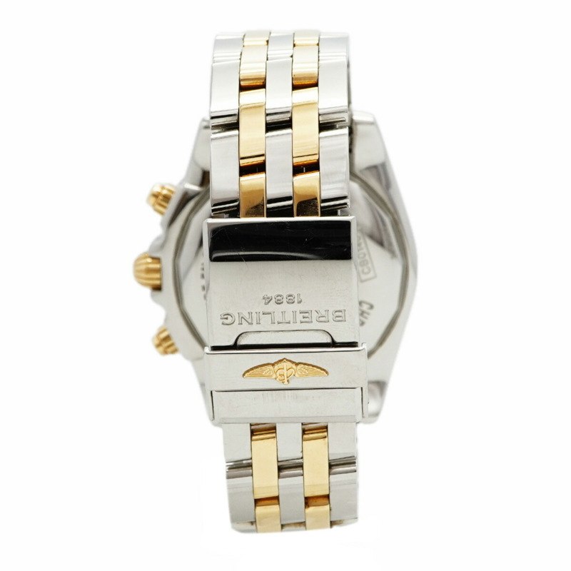 百年靈 Chronomat 41 CB0140 銀色錶盤男士腕錶-7