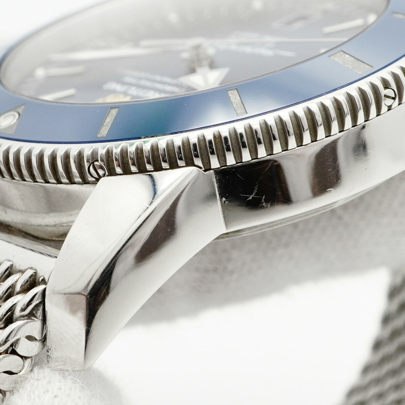 百年靈超級海洋AB2020海軍藍錶盤男士腕錶-6