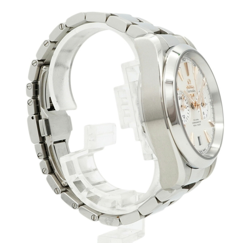 歐米茄海馬系列 231.10.43.52.02.001 銀色錶盤男士腕錶-2