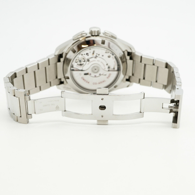 歐米茄海馬系列 231.10.43.52.02.001 銀色錶盤男士腕錶-3