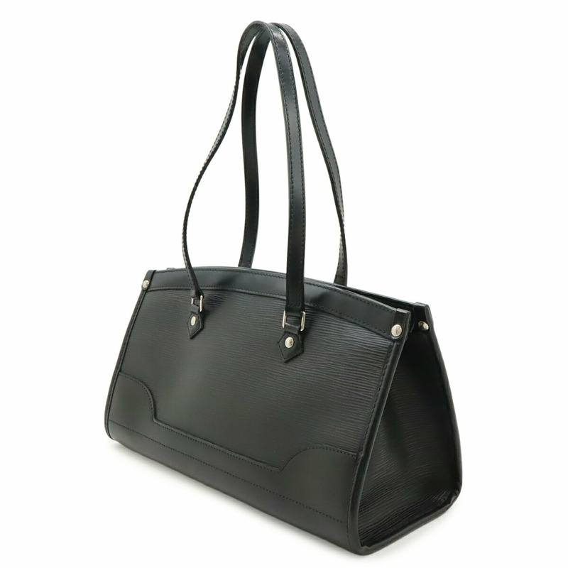 路易威登 Louis Vuitton Epi Madeleine PM 肩背包 Noir 黑色 M59332-2
