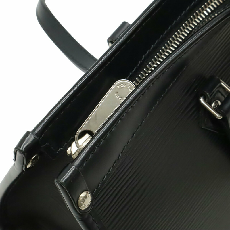 路易威登 Louis Vuitton Epi Madeleine PM 肩背包 Noir 黑色 M59332-5