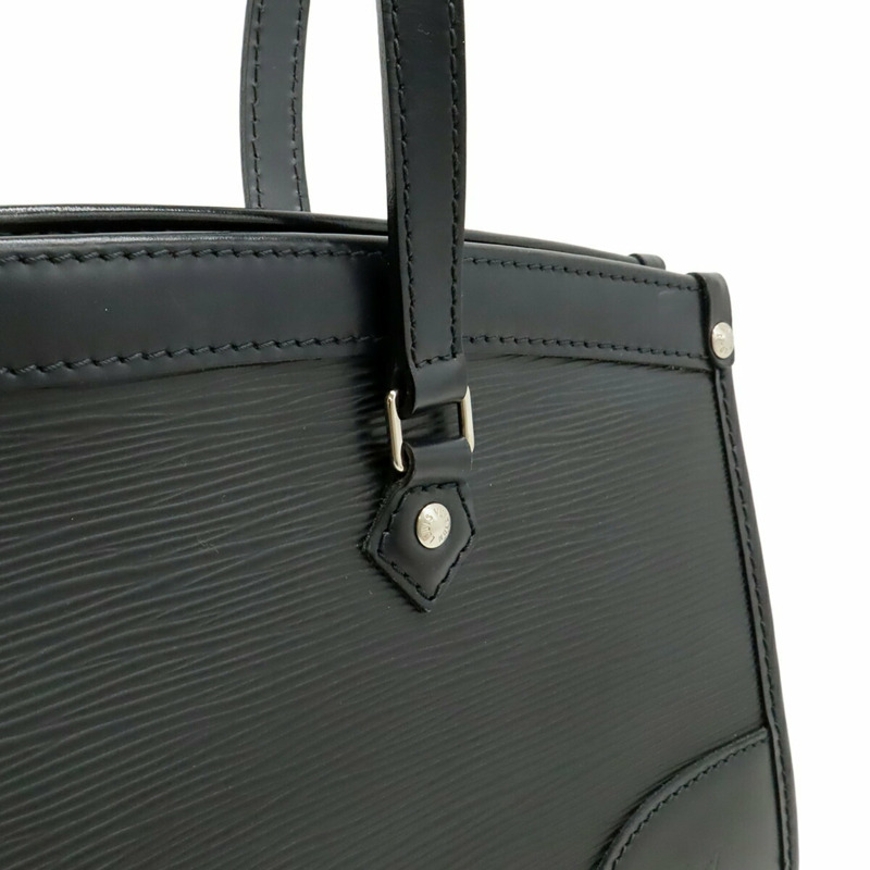 路易威登 Louis Vuitton Epi Madeleine PM 肩背包 Noir 黑色 M59332-7