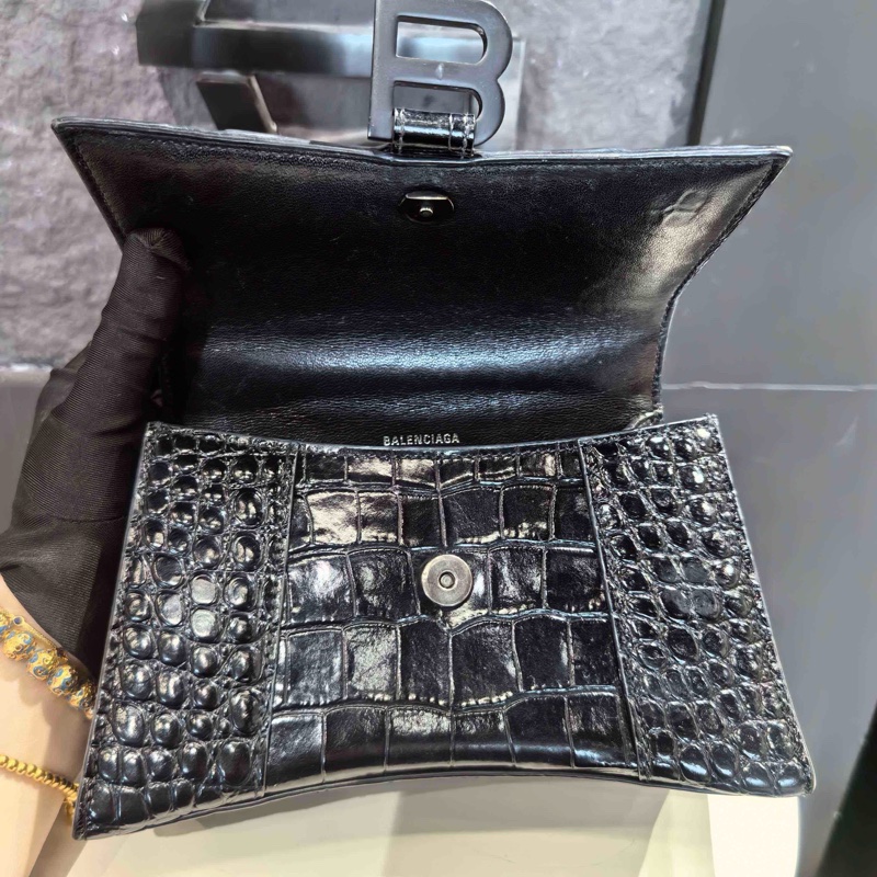 Balenciaga巴黎世家 沙漏包 XS 缺肩帶  19×13-5