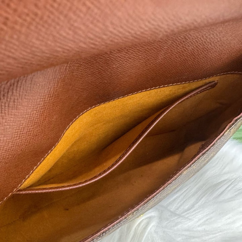 LV路易威登/Louis Vuitton老花橫版王菲包 編碼01 尺寸25x5x18cm-6