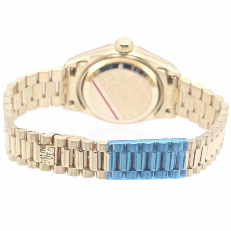 勞力士 Datejust 10P 鑲鑽 69178G 女士腕錶 18K 黃金 40295-4