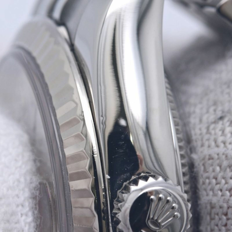 勞力士 Datejust 10P 鑲鑽白色珍珠貝母女士腕錶 179174NG 18K 金 x 不鏽鋼 40297-9