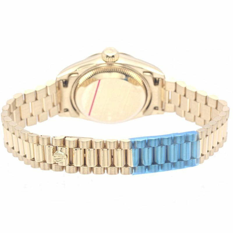 Rolex Datejust Millyard 鑽石紅寶石 69178LR 女士腕錶 18K 黃金 40294-4
