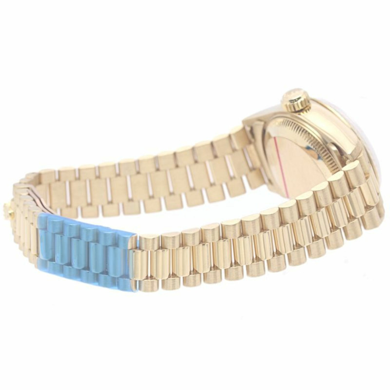 Rolex Datejust Millyard 鑽石紅寶石 69178LR 女士腕錶 18K 黃金 40294-5