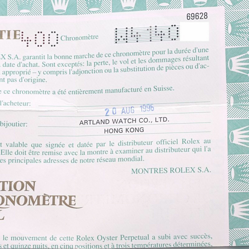 勞力士遊艇名仕型 8P 鑲鑽 3P 藍寶石白殼 69628NGS 女士腕錶 18K 黃金 40292-32