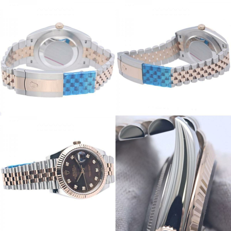 勞力士 Datejust 41 10P 鑽石 126331G 隨機腕錶 男士 18KPG xSS 40298-4