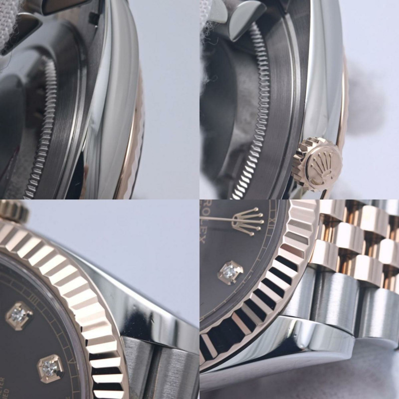 勞力士 Datejust 41 10P 鑽石 126331G 隨機腕錶 男士 18KPG xSS 40298-6