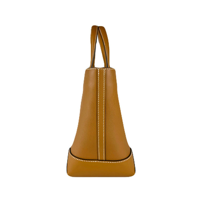 愛馬仕 HERMES 手提包 Maxi Box Cabas 30 Evercolor Veau Epsom Toffee 女士免運費 z8999-1