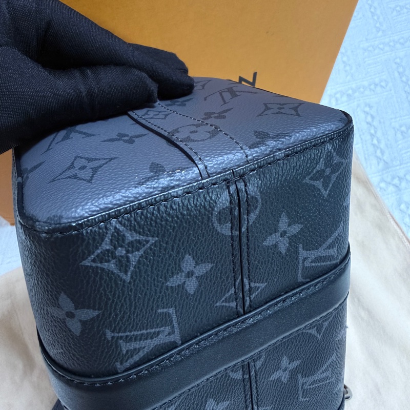 99新閒置未使用LV keepall 27 city 芯片款-7
