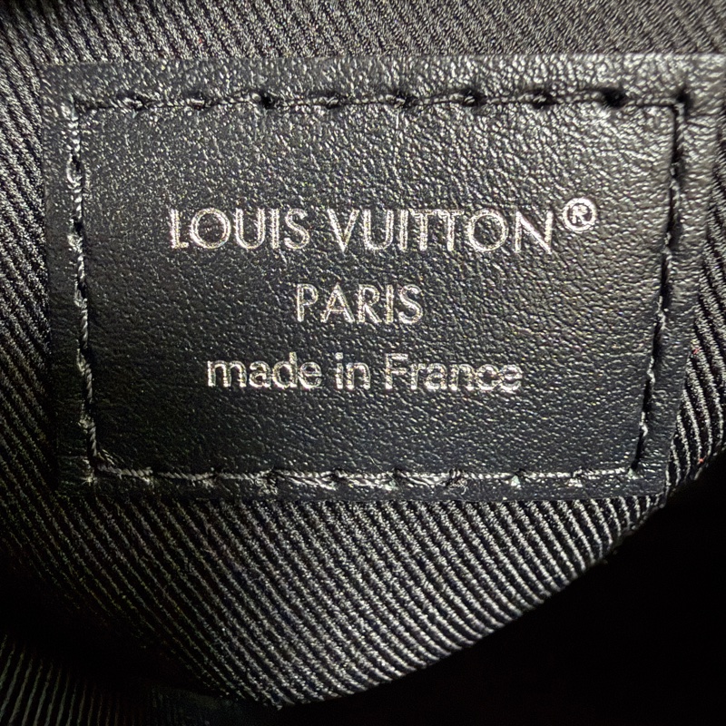閒置未使用 LV 路易威登 keepall 27 city 芯片款 25年7月 配件 塵袋 尺寸：27 cm × 17 cm × 13 cm-9