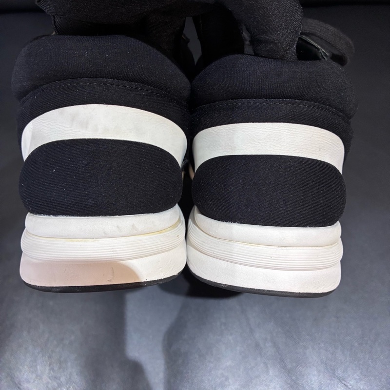 Chanel/香奈兒 精典雙C字母運動休閒鞋女士黑白熊貓老爹鞋 38.5碼-8