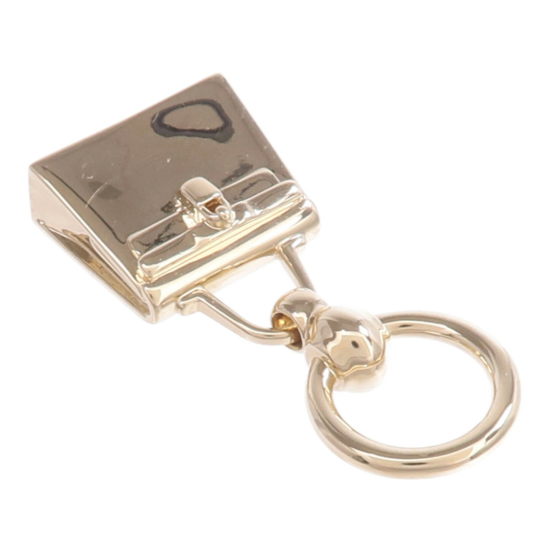 HERMES 金屬Mini Kelly Twilly Ring絲巾扣-3