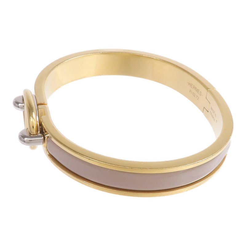 HERMES 金屬/琺瑯Mini Clic Chaine d'Ancre手鐲-1