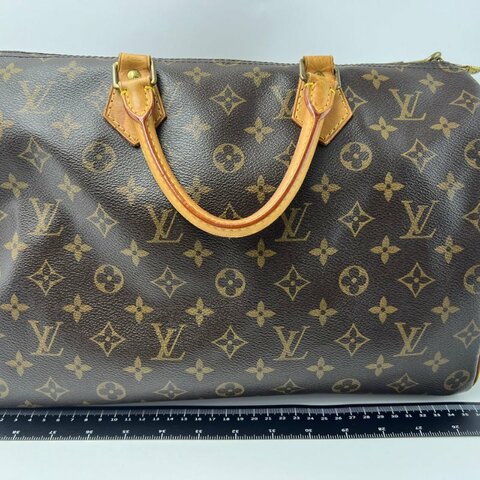 Louis Vuitton Speedy 老花手提斜挎包