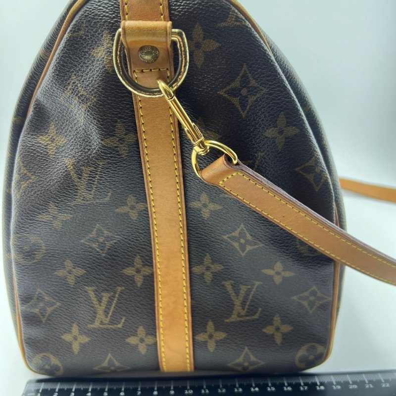 Louis Vuitton Speedy 老花手提斜挎包-1