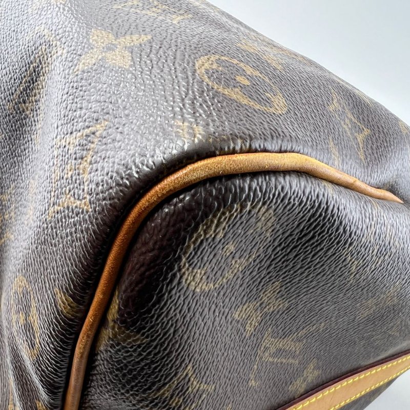 Louis Vuitton Speedy 老花手提斜挎包-8