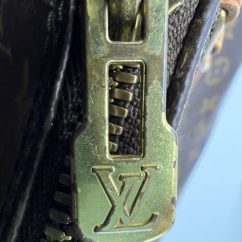 Louis Vuitton Speedy 老花手提斜挎包-16