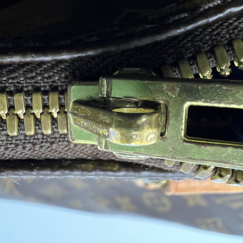 Louis Vuitton Speedy 老花手提斜挎包-17