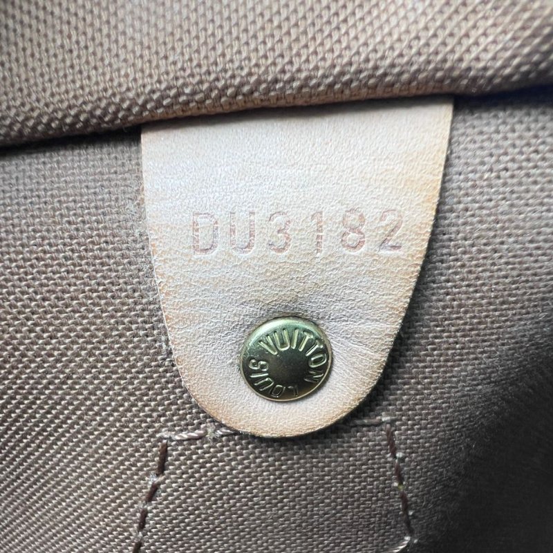 Louis Vuitton Speedy 老花手提斜挎包-19