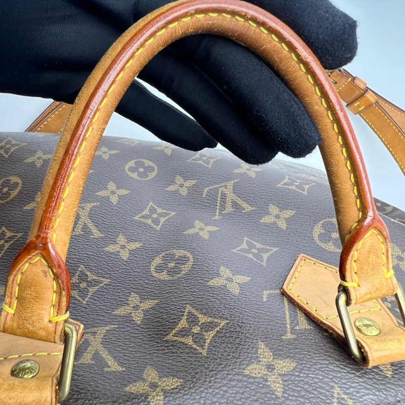 Louis Vuitton Speedy 老花手提斜挎包-23