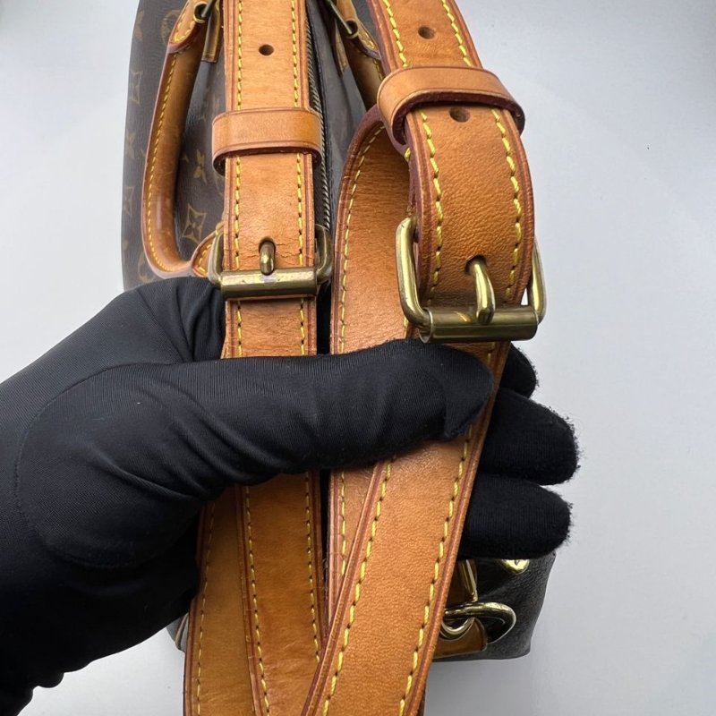 Louis Vuitton Speedy 老花手提斜挎包-25